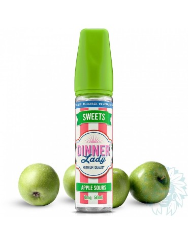 E-liquide Apple Sours - Dinner Lady | 50ml