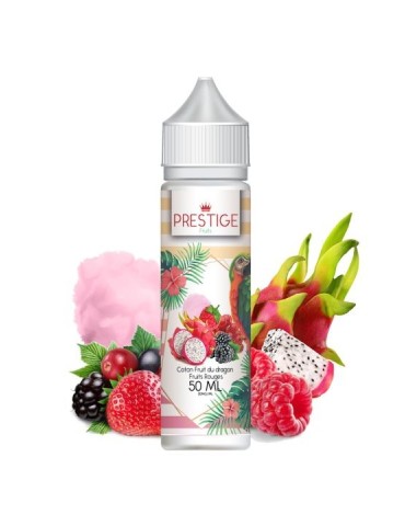 Cotton Candy, Fruit du dragon, Fruits rouges Prestige Fruits 50 ml