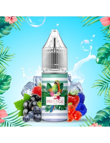 Grenadine Fraise Framboise Prestige Fruits aux sels de nicotine