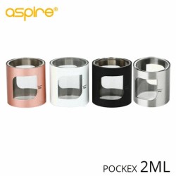 ASPIRE: PockeX Pyrex avec cover métal