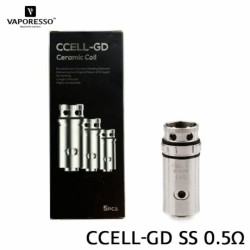 Vaporesso: Résistance CCELL-GD SS 0.5ohm