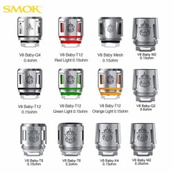 SMOK: Résistances pour TFV8 Baby et TFV12 Baby Prince
